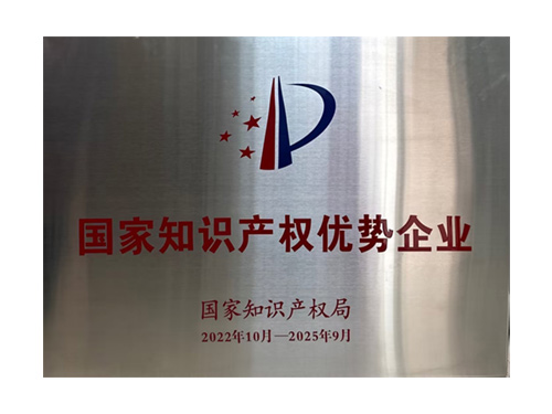 國家知識(shí)產(chǎn)權(quán)優(yōu)勢企業(yè)