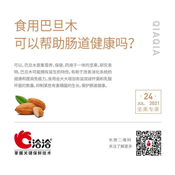 堅(jiān)果功效小科普 | 食用巴旦木可以幫助腸道健康嗎？